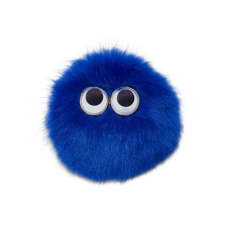 пухкав стикер за раница Blue с мърдащи очички | ergo-bags.bg