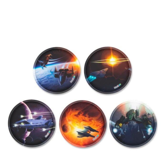 стикери за раница с космически кораби