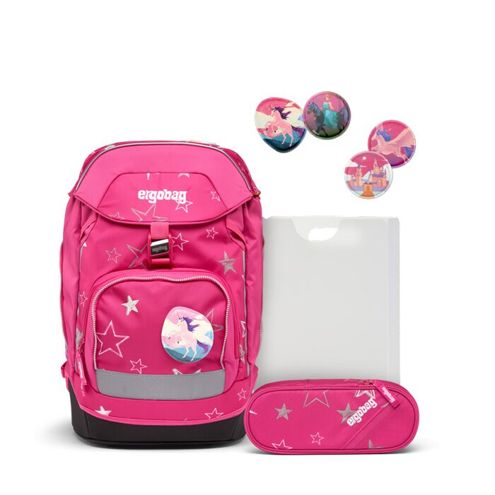 Раница за първи клас StarlightBear, комплект 4 части | ergo-bags.bg